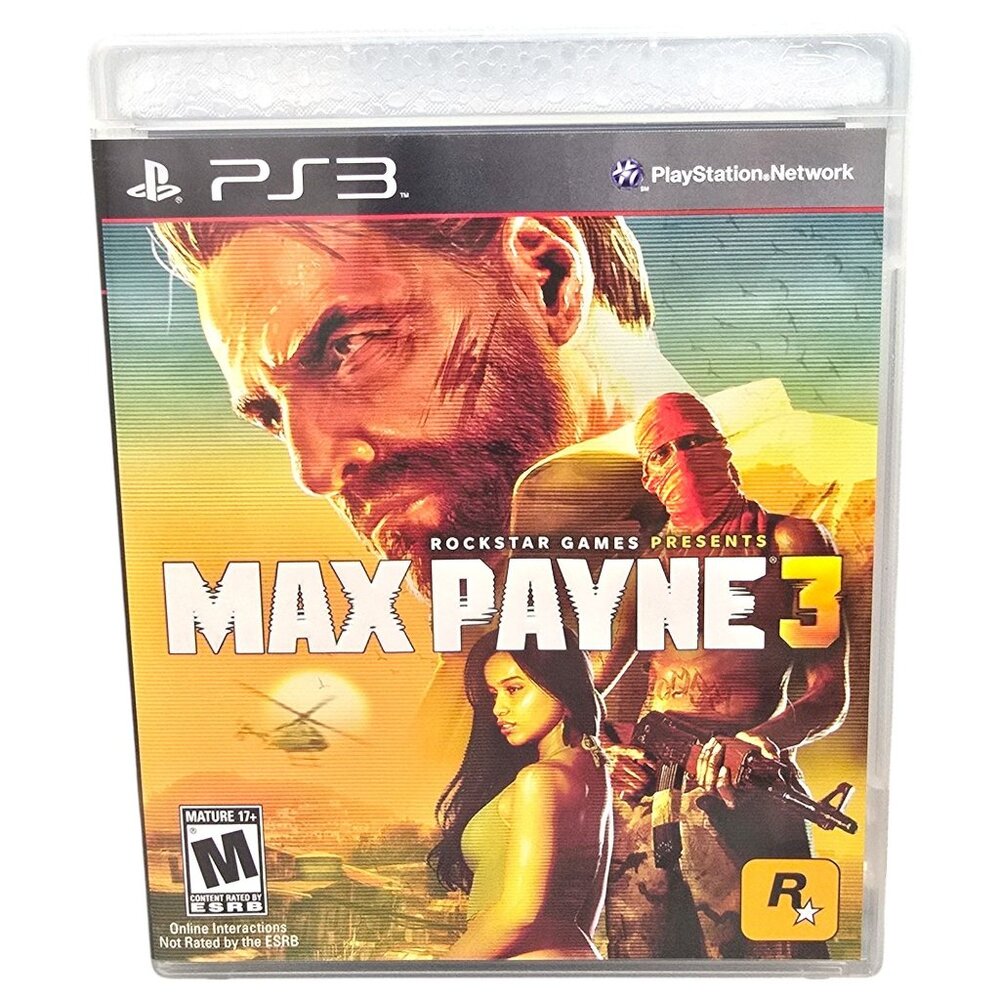 Max Payne 3 PS3 Game Complete With Case Manual & Disc Tested